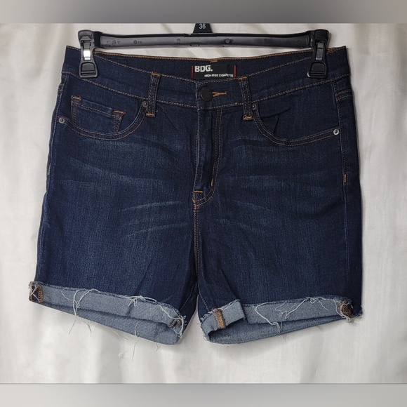 BDG Pants - BDG High Rise Denim Cigarette shorts